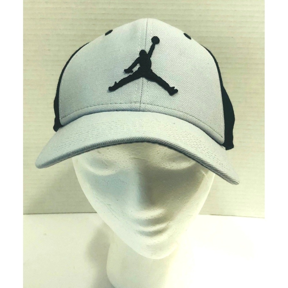 Air Jordan Snapback‎ Hat Embroidered Black Logo Jumpman Cap HOF NBA One Size FM